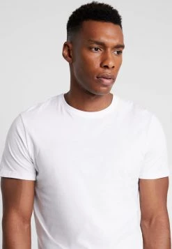 Pier One Hombre 3 PACK - Camiseta Básica - White -Ofertas Pier One Tienda 77bddf1a33de40f587ea6787d7d4b639