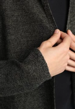 Pier One Chaqueta De Punto - Black/olive, Hombre -Ofertas Pier One Tienda 77cc56baa8d64ff08fd27eaa2cfca327