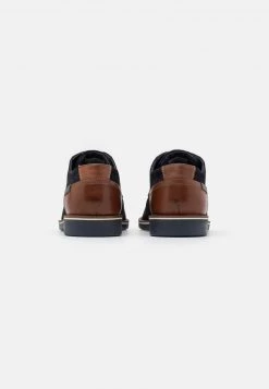 Pier One Hombre LEATHER - Zapatos De Vestir - Dark Blue -Ofertas Pier One Tienda 782e2d8e1010451ebc0a2ad5fbad149c
