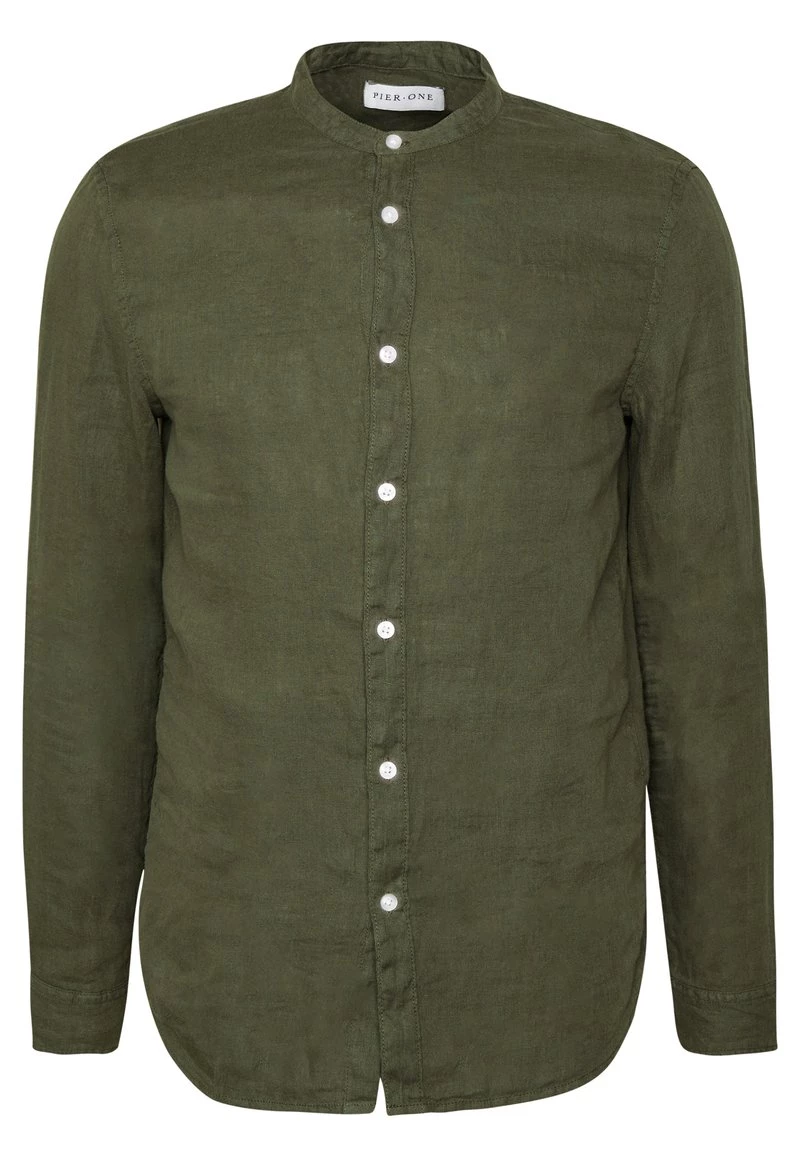Pier One Hombre Camisa - Olive 7 Pier One Hombre Camisa - Olive - Imagen 5