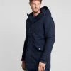 Pier One Hombre Parka - Dark Blue -Ofertas Pier One Tienda 7887a2c3ef66490aaead09901905c7f5