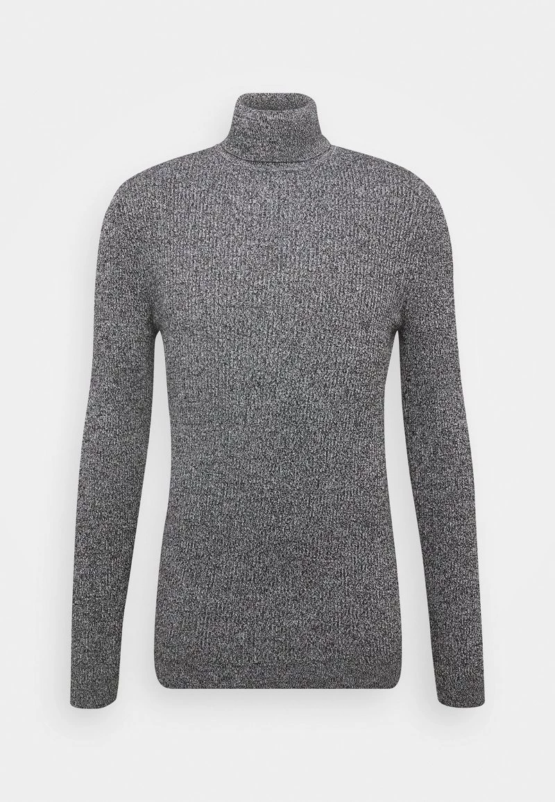 Pier One MUSCLE FIT TURTLE - Jersey De Punto - Mottled Grey, Hombre 7 Pier One MUSCLE FIT TURTLE - Jersey De Punto - Mottled Grey, Hombre - Imagen 5