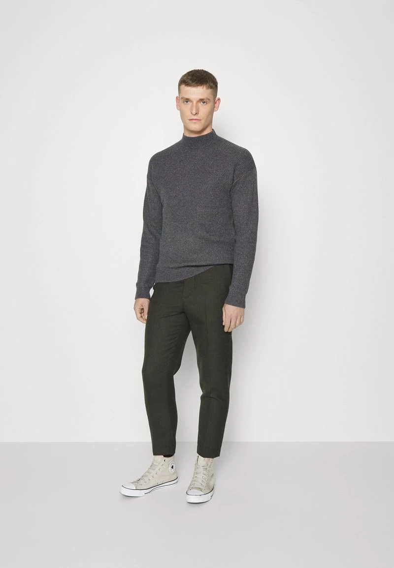 Pier One Hombre Jersey De Punto - Mottled Dark Grey 4 Pier One Hombre Jersey De Punto - Mottled Dark Grey - Imagen 2