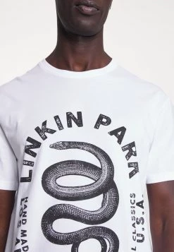 Pier One Hombre LINKIN PARK TEE - Camiseta Estampada - White -Ofertas Pier One Tienda 792e15b82d874b599d849a5e9bf1b73f