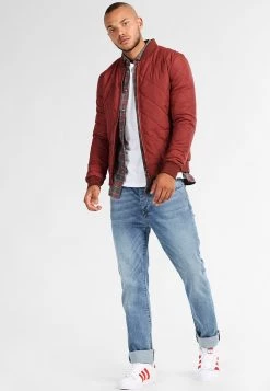 Pier One Hombre Camisa - Grey/coral -Ofertas Pier One Tienda 7faeda2b77c145ec8893cb901317f6f2