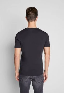 Pier One Hombre Camiseta Estampada - Black -Ofertas Pier One Tienda 80541d16ce134d6f9d346fc85d1d2eb4