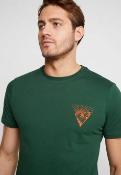 Pier One Hombre Camiseta Estampada - Dark Green -Ofertas Pier One Tienda 8060dc9f914048229c2670d875b43eb6