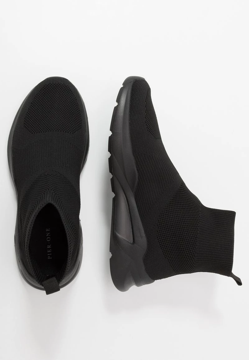 Pier One Hombre Zapatillas Altas - Black 7 Pier One Hombre Zapatillas Altas - Black - Imagen 5