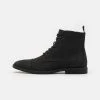 Pier One Hombre Botines Con Cordones - Black