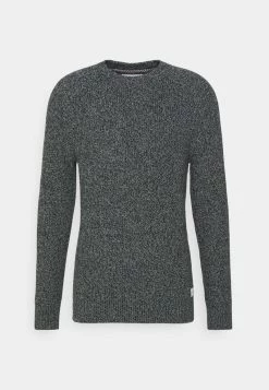 Pier One Hombre MULTICOLOUR HALF CARDIGAN JUMPER - Jersey De Punto - Dark Green -Ofertas Pier One Tienda 8274ab0fc54c4898bce6b14271c0fd68