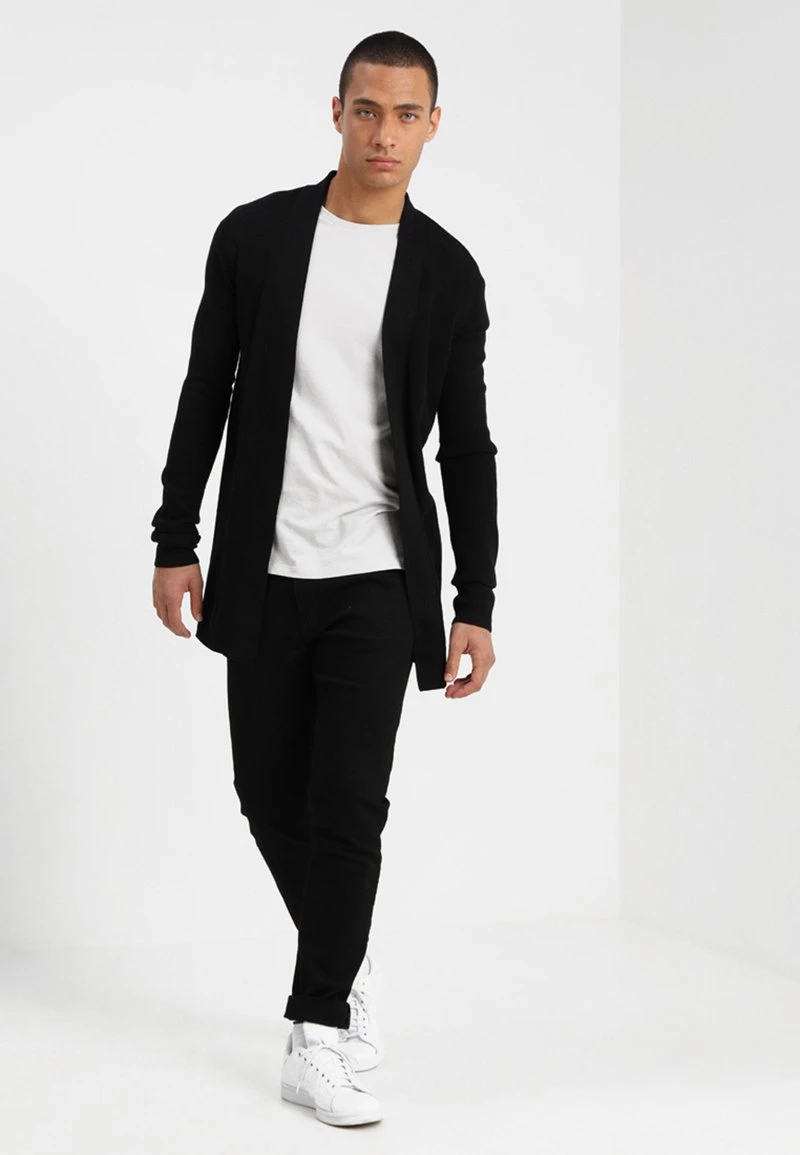 Pier One Hombre Chaqueta De Punto - Black 4 Pier One Hombre Chaqueta De Punto - Black - Imagen 2