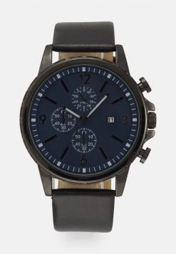 Pier One Unisexo UNISEX - Cronógrafo - Black/blue