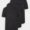 Pier One Hombre 3 PACK - Camiseta Básica - Black -Ofertas Pier One Tienda 8510b5a3bfea40ae890704f879ce0018