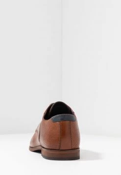 Pier One Hombre LEATHER - Zapatos Con Cordones - Cognac -Ofertas Pier One Tienda 85ed4a4ce90d47708a459aa5a2949103