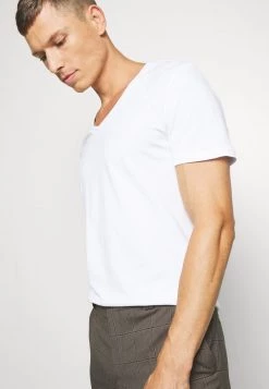 Pier One Hombre 2 PACK - Camiseta Básica - White -Ofertas Pier One Tienda 8a50f47374ab42e380a66ae8b1778f0e