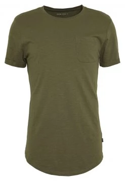 Pier One Hombre Camiseta Básica - Oliv -Ofertas Pier One Tienda 8a7011baee504efeb0ca14fb4bcf5a0c