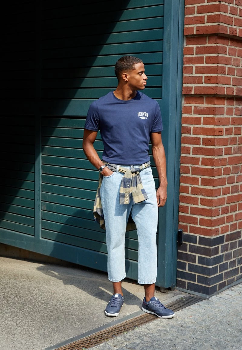 Pier One Hombre GRAPHIC T-SHIRT - Camiseta Estampada - Dark Blue 3 Pier One Hombre GRAPHIC T-SHIRT - Camiseta Estampada - Dark Blue