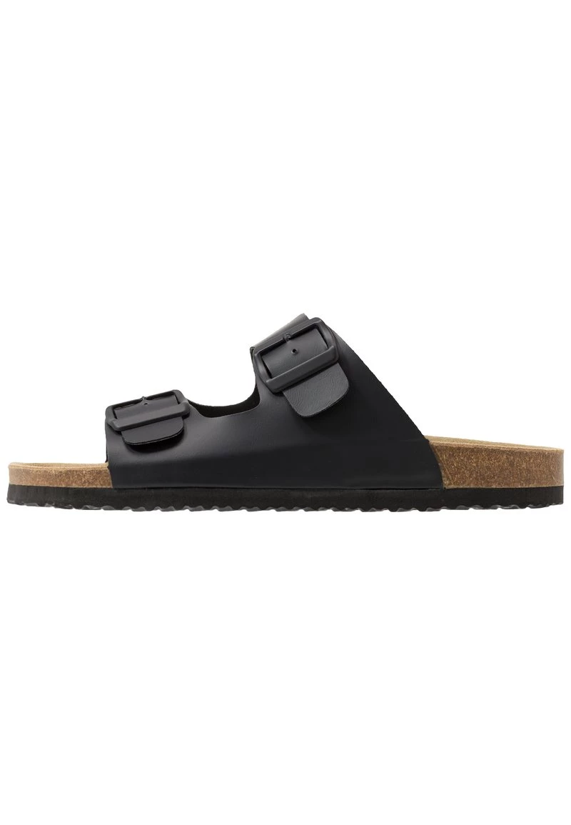 Pier One Hombre UNISEX - Pantuflas - Black 4 Pier One Hombre UNISEX - Pantuflas - Black - Imagen 2