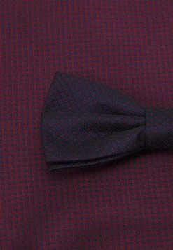 Pier One SET - Pajarita - Dark Blue/bordeaux, Hombre -Ofertas Pier One Tienda 8c9aa47ba293470aa7a4b13b289882f5