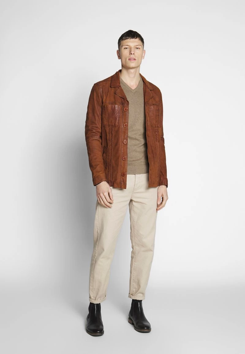 Pier One Hombre Jersey De Punto - Mottled Beige 4 Pier One Hombre Jersey De Punto - Mottled Beige - Imagen 2