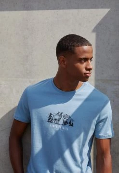 Pier One GRAPHIC T-SHIRT - Camiseta Estampada - Dark Blue, Hombre 14 Pier One GRAPHIC T-SHIRT - Camiseta Estampada - Dark Blue, Hombre -Ofertas Pier One Tienda 8d8712f05fab4ad294029bb17793cc6d