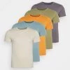 Pier One 5 PACK - Camiseta Básica - Orange/dark Blue/green, Hombre 2 Pier One 5 PACK - Camiseta Básica - Orange/dark Blue/green, Hombre -Ofertas Pier One Tienda 90b78c53f04f4dc081666ac8ae3ca1ec