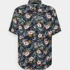 Pier One Camisa - Multicolor/dark Blue, Hombre