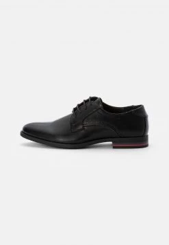 Pier One Zapatos Con Cordones - Black, Hombre