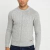 Pier One Hombre Jersey De Punto - Mottled Grey -Ofertas Pier One Tienda 94f708945e1b4d97886b8f21fc0839d0