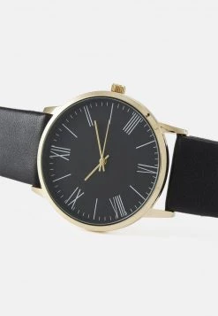 Pier One Unisexo Reloj - Black/gold-coloured -Ofertas Pier One Tienda 97fe044a1e444aa88a030dd54d6267a3