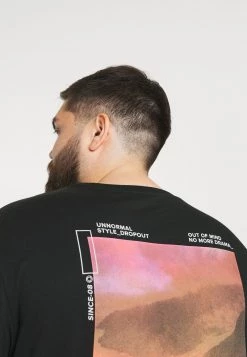 Pier One Hombre Camiseta Estampada - Black -Ofertas Pier One Tienda 9903db608a1d4bc4ba2e4e1e4abb6c51