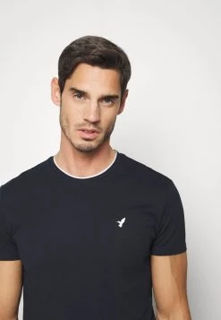 Pier One Camiseta Básica - Dark Blue, Hombre -Ofertas Pier One Tienda 9a38e7f4c6b74936acb031b7f369b600