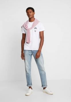 Pier One Hombre Camiseta Estampada - White -Ofertas Pier One Tienda 9bb67d303ea8478b858faebcbd558170