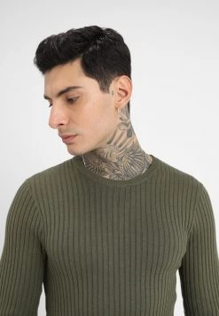 Pier One Hombre Jersey De Punto - Oliv -Ofertas Pier One Tienda 9bdc2c505e764e1ea65e78564ab26183