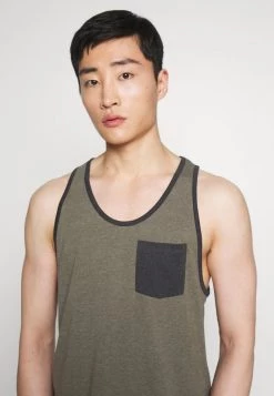 Pier One Top - Mottled Olive, Hombre -Ofertas Pier One Tienda 9c3dd80b333e46dfa1b5d3ed9451882c