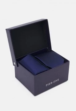 Pier One Hombre SET - Pañuelo De Bolsillo - Dark Blue -Ofertas Pier One Tienda 9c797ea09e4149ef8558da7e92cdb801