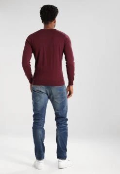 Pier One Hombre Jersey De Punto - Bordeaux -Ofertas Pier One Tienda 9e68b0c6cab142fb979ef4e4cc8ab406