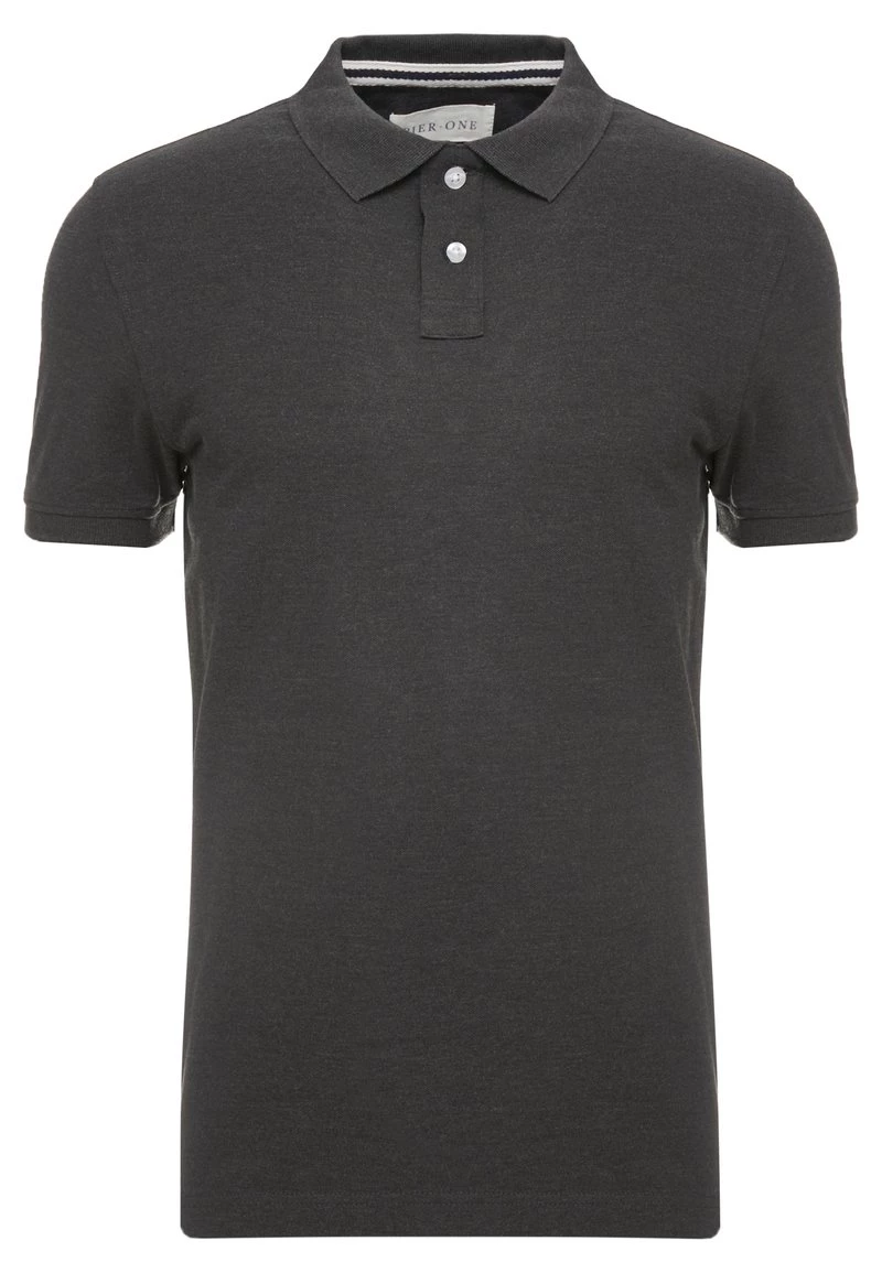 Pier One Polo - Dark Grey Melange, Hombre 6 Pier One Polo - Dark Grey Melange, Hombre - Imagen 4