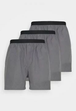 Pier One Hombre 3 PACK - Boxer - Dark Grey/black
