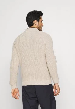 Pier One Hombre CHUNKY MOCKNECK JUMPER - Jersey De Punto - Mottled Beige -Ofertas Pier One Tienda 9fbb9ce1118e4840b8fdefe9e4cc2cc1