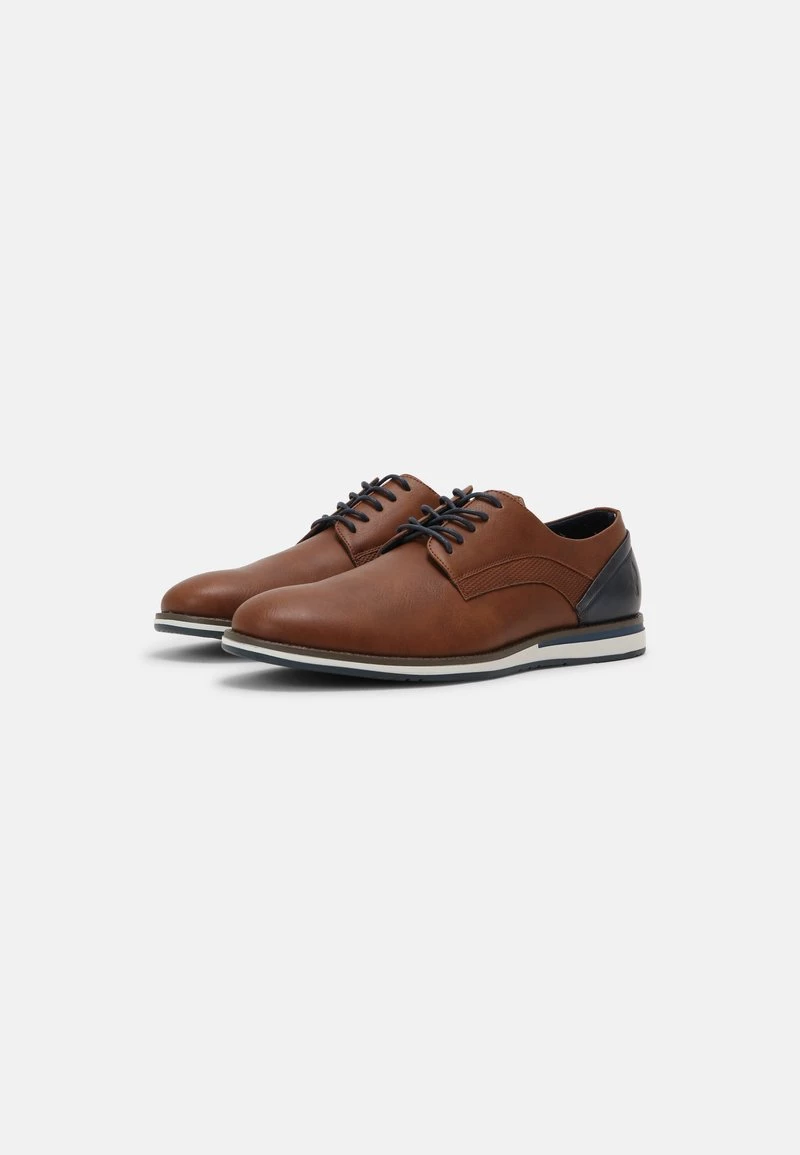 Pier One Hombre Zapatos Con Cordones - Cognac 4 Pier One Hombre Zapatos Con Cordones - Cognac - Imagen 2
