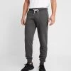 Pier One Hombre Pantalones Deportivos - Mottled Dark Grey