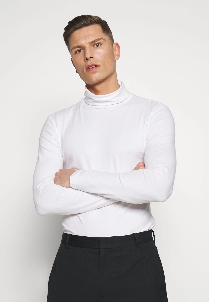 Pier One Hombre 2 PACK - Camiseta De Manga Larga - White/black 5 Pier One Hombre 2 PACK - Camiseta De Manga Larga - White/black - Imagen 3