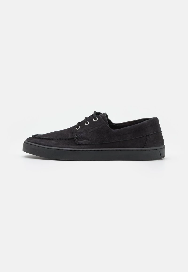 Pier One Hombre LEATHER - Zapatillas - Black 3 Pier One Hombre LEATHER - Zapatillas - Black
