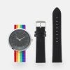 Pier One PRIDE SET UNISEX - Reloj - Multi-coloured/black, Unisexo -Ofertas Pier One Tienda a6867c953df74750a7371031b139d528