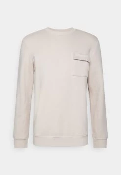 Pier One Hombre UNITED UTILITY CREW - Sudadera - Stone -Ofertas Pier One Tienda a80eb786c378485aa49c1b2a946a60c7