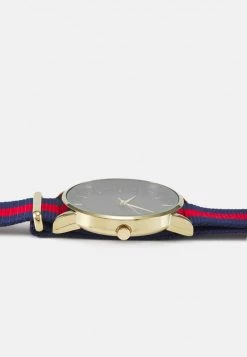 Pier One Unisexo UNISEX - Reloj - Gold/blue/red -Ofertas Pier One Tienda a84e8f5c03e44cac9fdb40065a8c0038