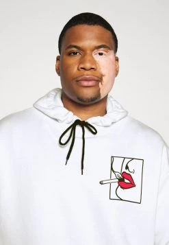 Pier One Hombre Jersey Con Capucha - White -Ofertas Pier One Tienda adaeab4d122e41f49f231363780e42dc