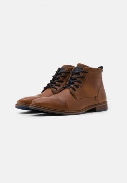 Pier One Hombre Botines Con Cordones - Cognac -Ofertas Pier One Tienda af131991e18c47f69f8553233d6ba26d