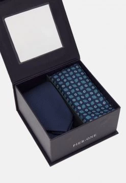 Pier One Hombre SET - Corbata - Dark Blue 14 Pier One Hombre SET - Corbata - Dark Blue -Ofertas Pier One Tienda af4b67e3556f4f11b46933c2e819fe64